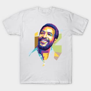 Marvin Gaye Popart Uncurve T-Shirt